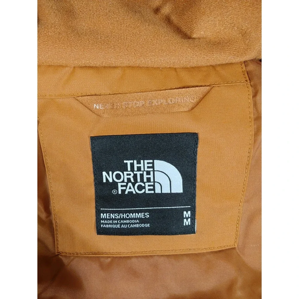 The North Face Jacket Mens Medium Caramel DryVent Mount Q Insulated‎ NF0A3XWH